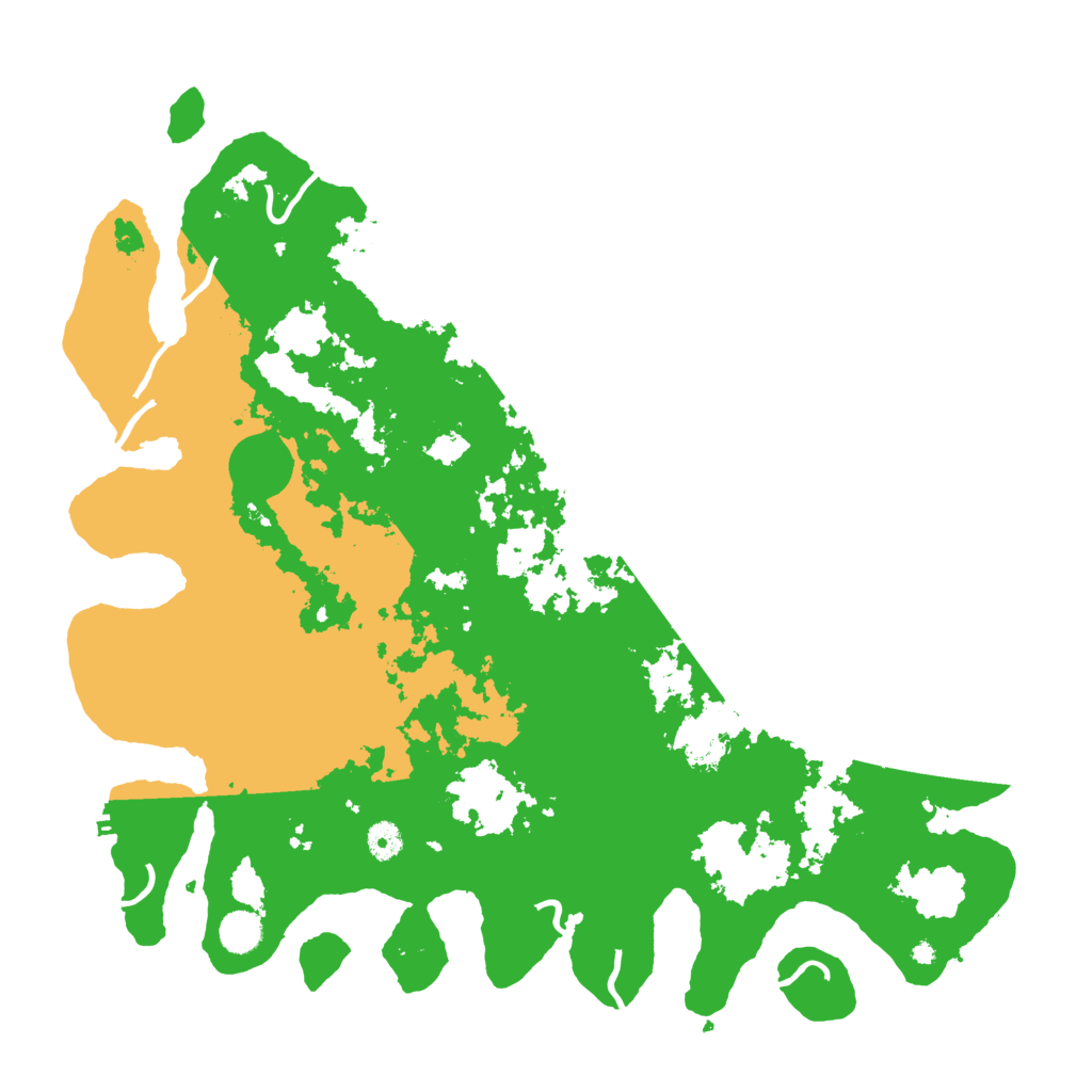 Biome Rust Map: Procedural Map, Size: 4500, Seed: 342342