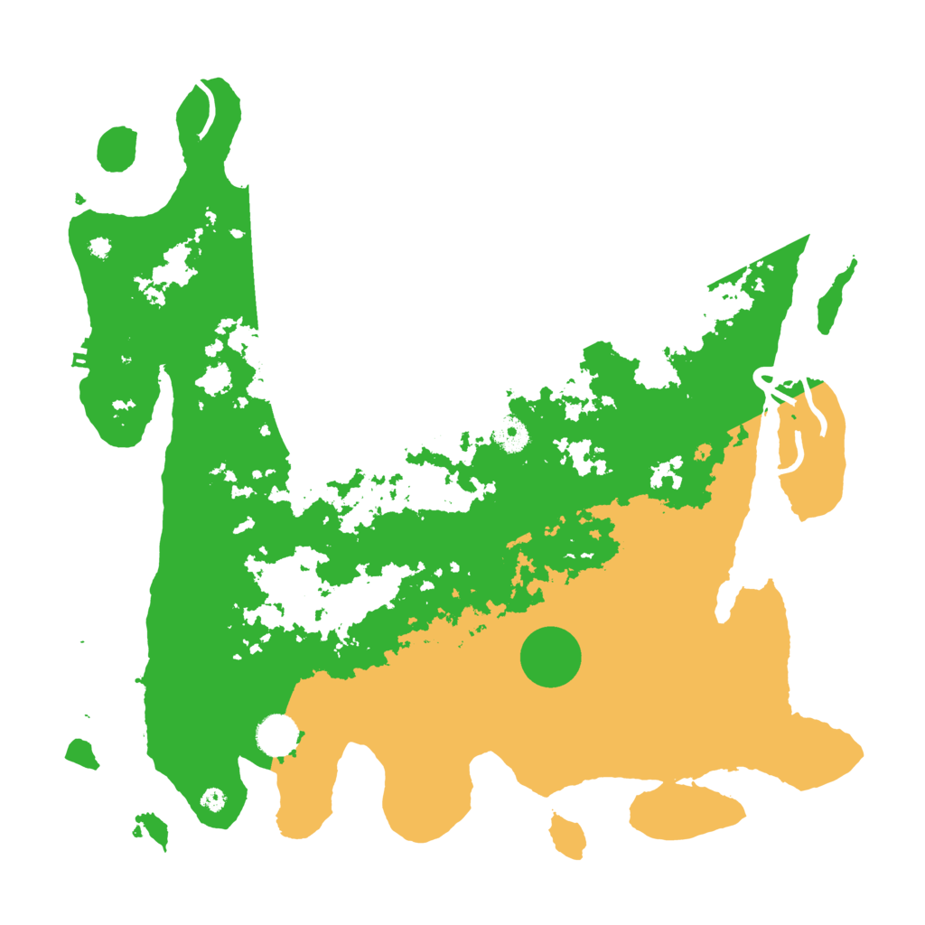 Biome Rust Map: Procedural Map, Size: 4000, Seed: 1451543676