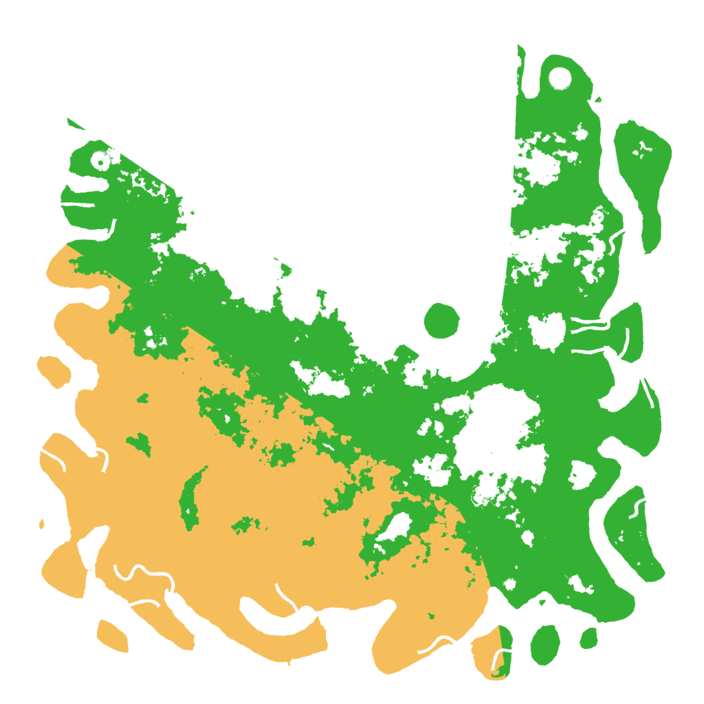Biome Rust Map: Procedural Map, Size: 5500, Seed: 408943752