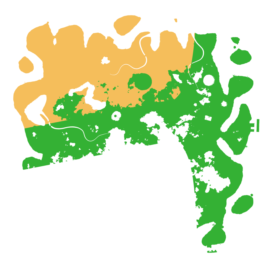 Biome Rust Map: Procedural Map, Size: 4250, Seed: 2433240