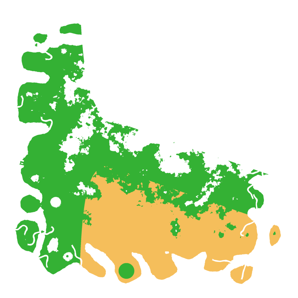 Biome Rust Map: Procedural Map, Size: 5000, Seed: 1500709947