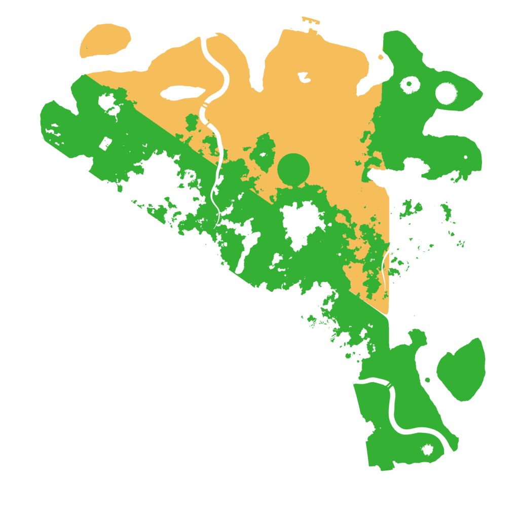 Biome Rust Map: Procedural Map, Size: 4250, Seed: 2093640689