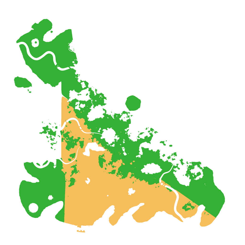 Biome Rust Map: Procedural Map, Size: 4500, Seed: 123745387