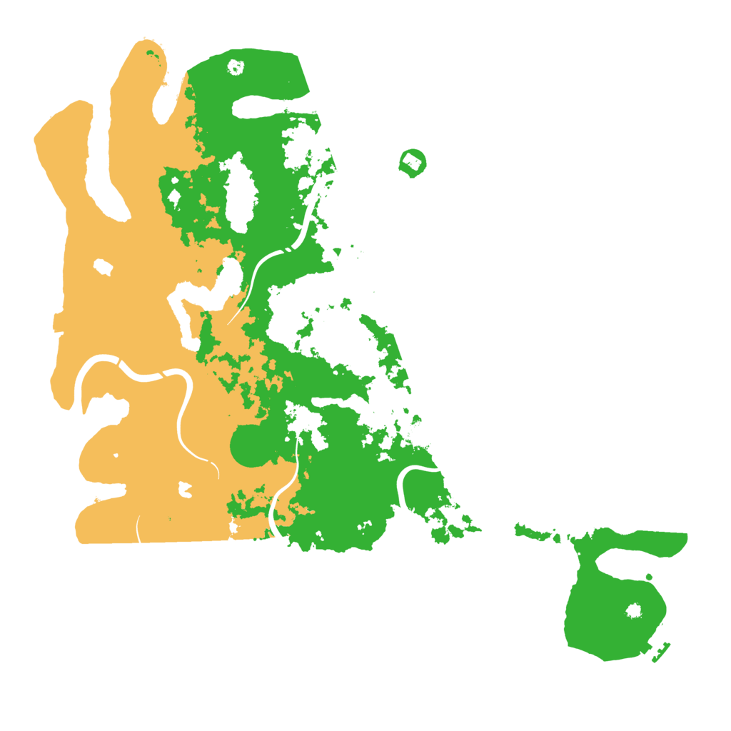 Biome Rust Map: Procedural Map, Size: 4500, Seed: 327309197