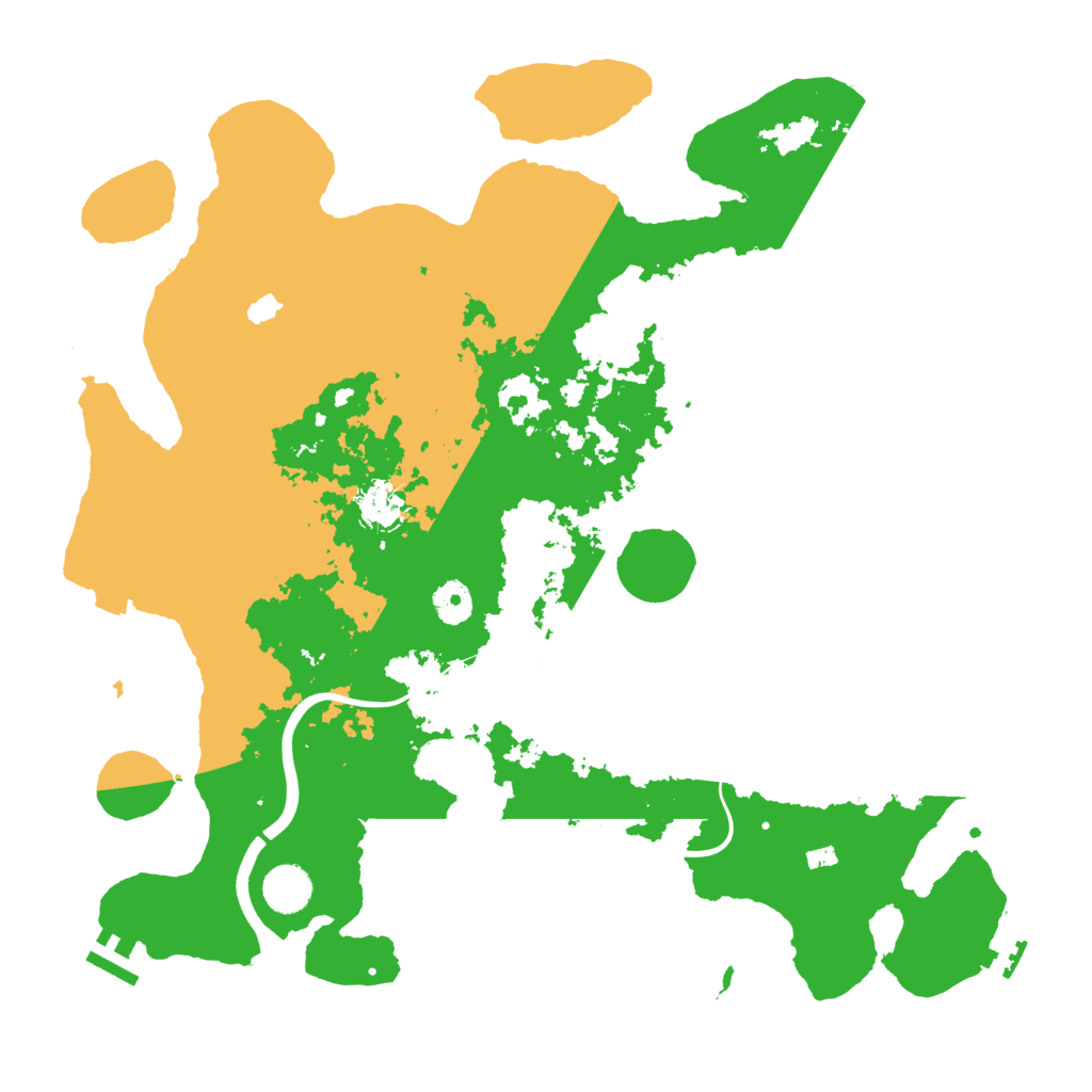 Biome Rust Map: Procedural Map, Size: 4000, Seed: 39697