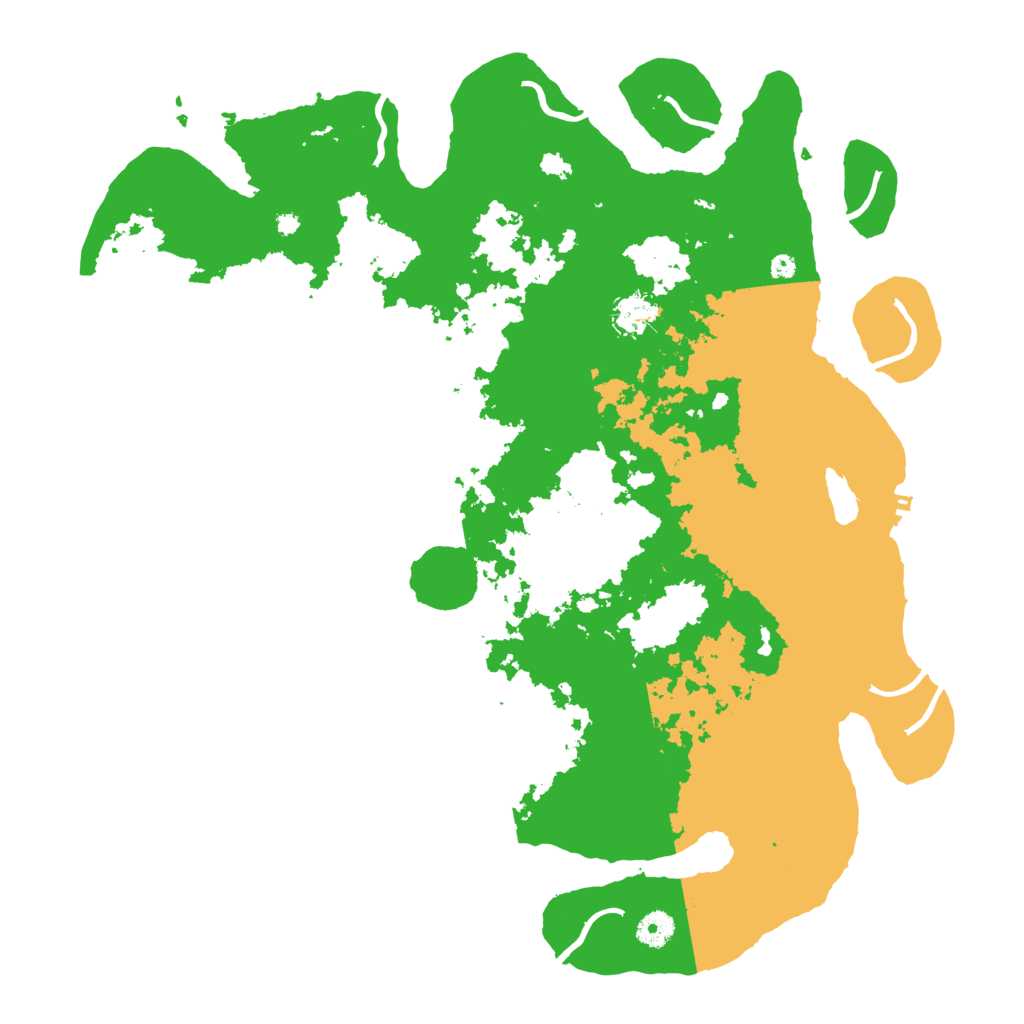 Biome Rust Map: Procedural Map, Size: 4250, Seed: 15234