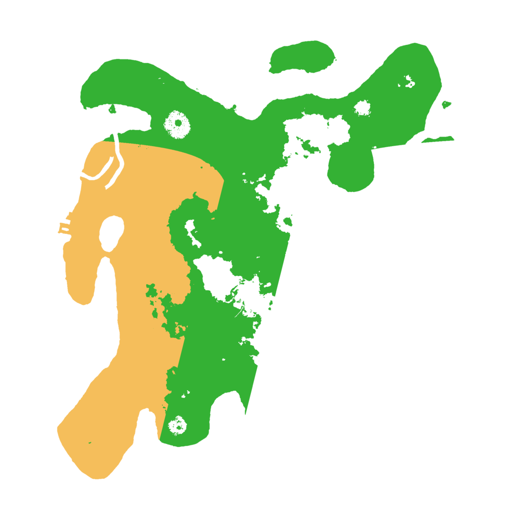 Biome Rust Map: Procedural Map, Size: 3000, Seed: 693897420