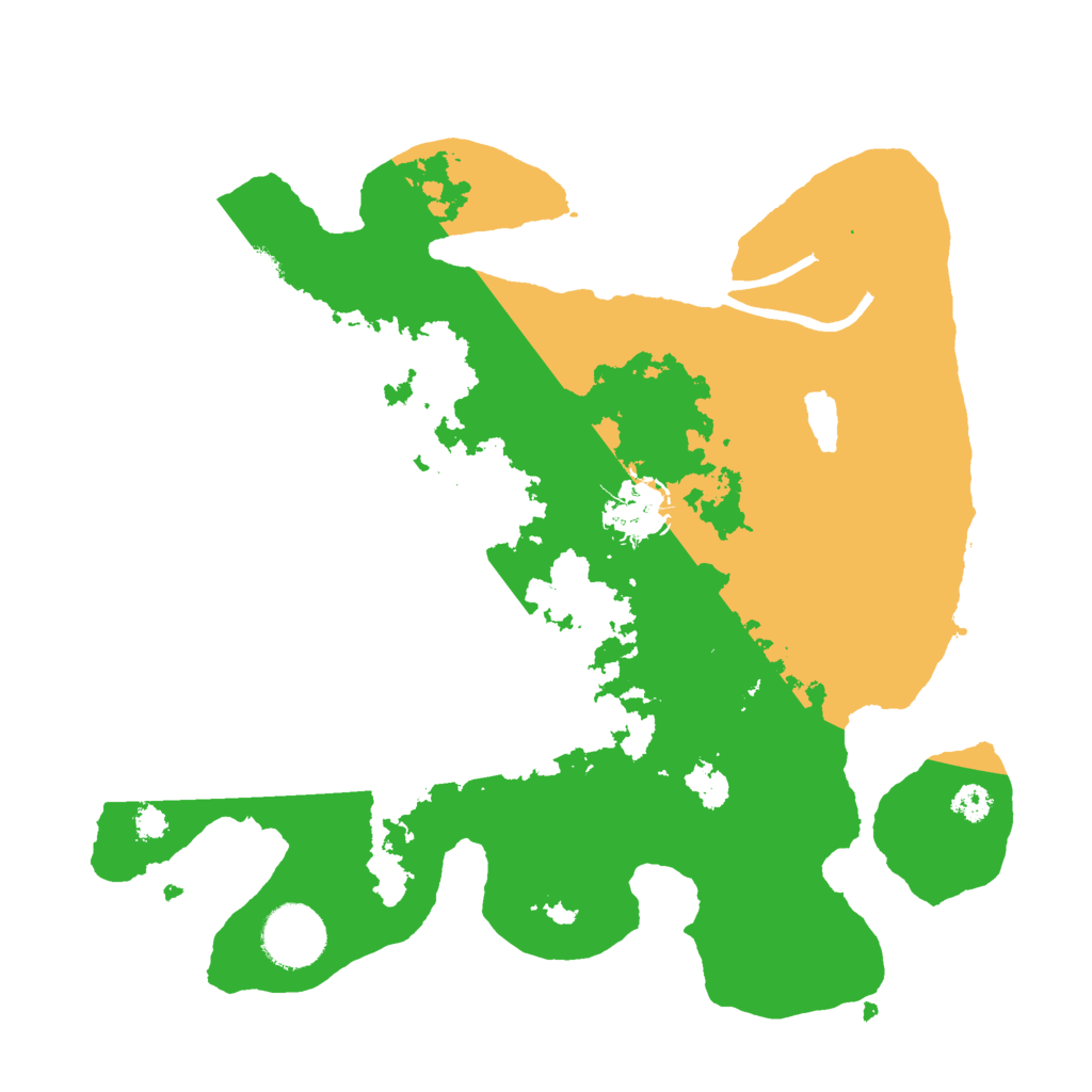 Biome Rust Map: Procedural Map, Size: 3000, Seed: 447