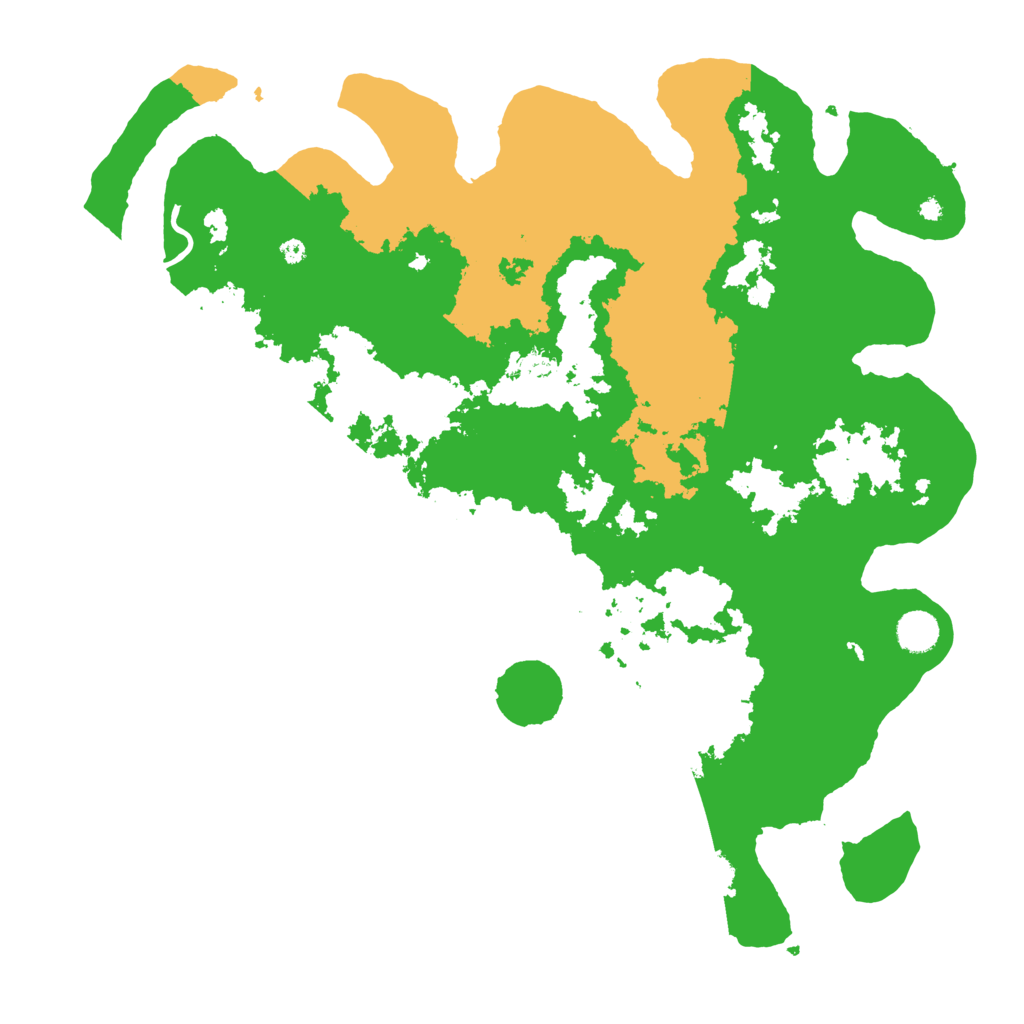 Biome Rust Map: Procedural Map, Size: 4300, Seed: 6000