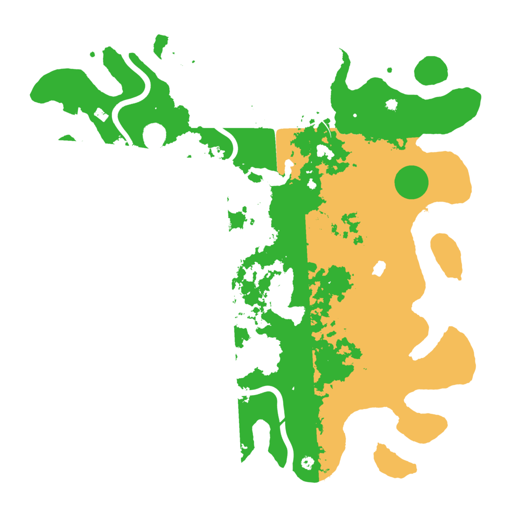 Biome Rust Map: Procedural Map, Size: 4000, Seed: 47622