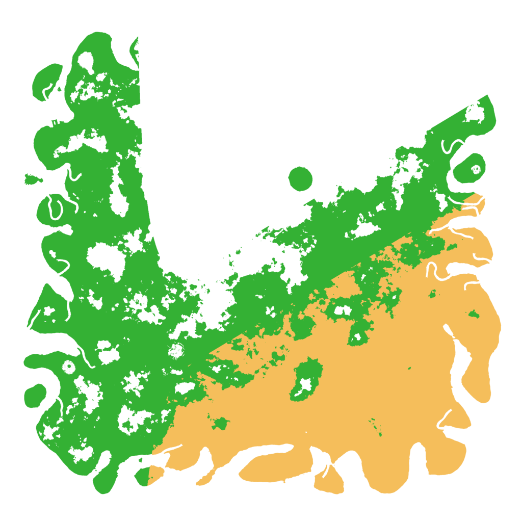 Biome Rust Map: Procedural Map, Size: 6000, Seed: 303
