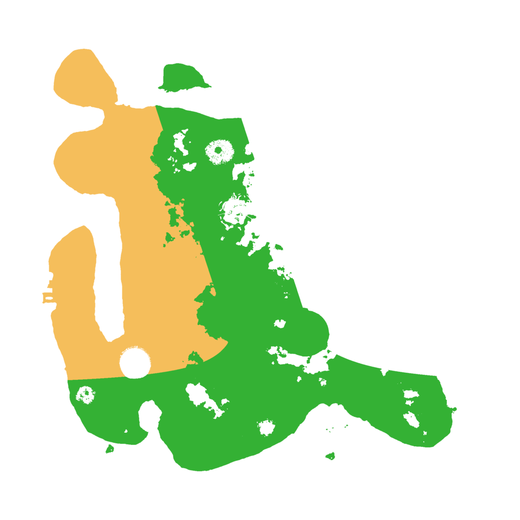 Biome Rust Map: Procedural Map, Size: 3000, Seed: 174791290