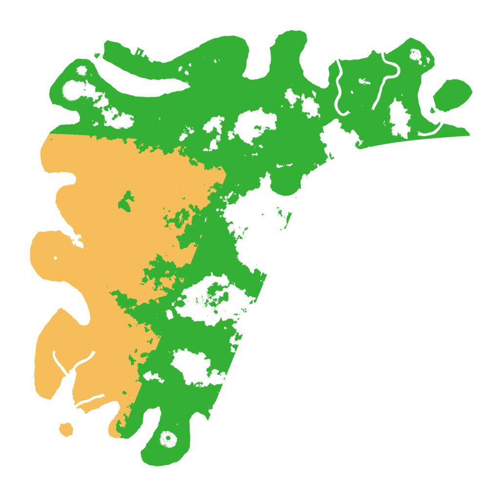 Biome Rust Map: Procedural Map, Size: 4500, Seed: 1332785589