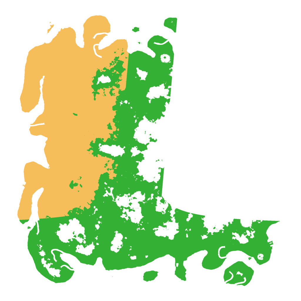 Biome Rust Map: Procedural Map, Size: 5000, Seed: 1712613932