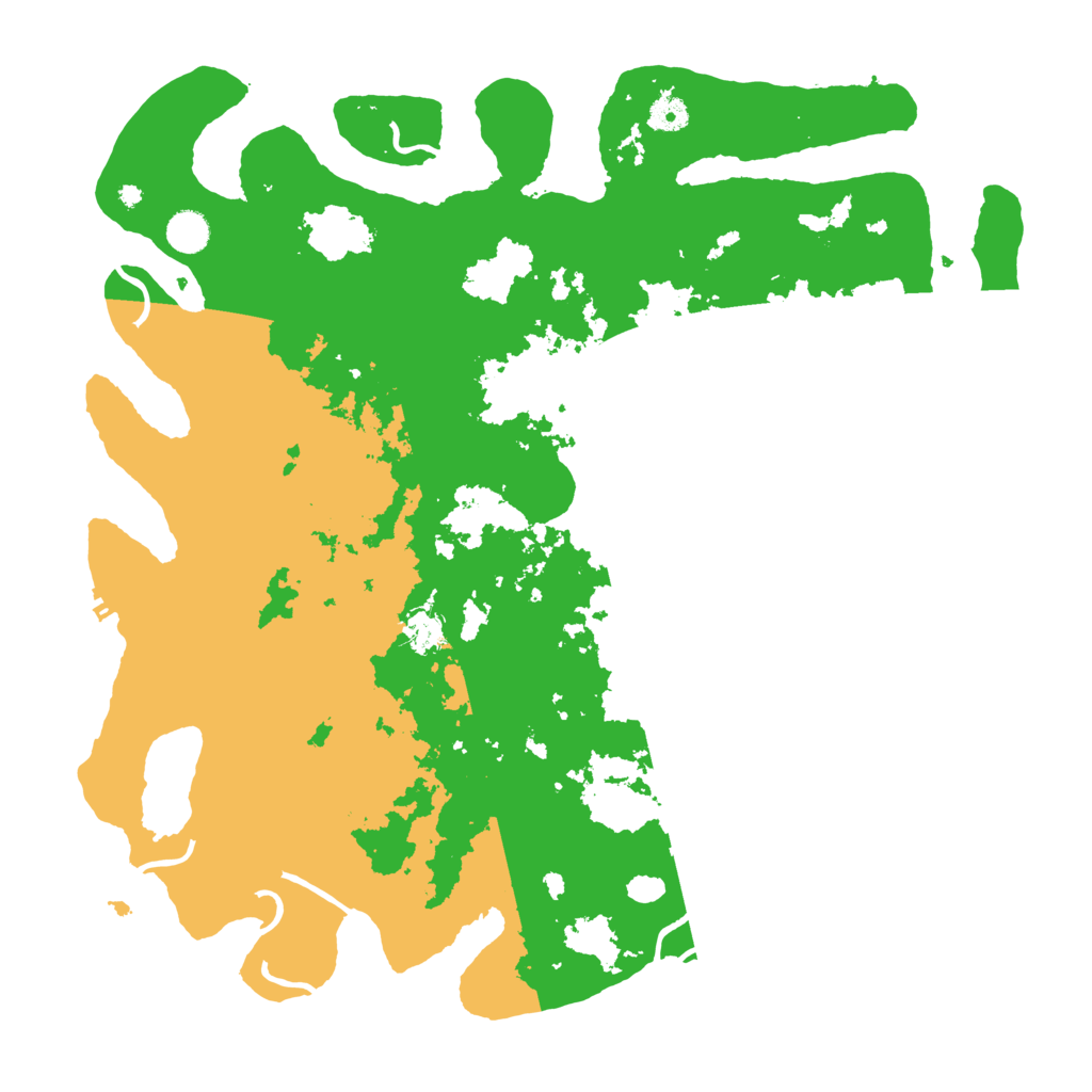 Biome Rust Map: Procedural Map, Size: 4500, Seed: 11223