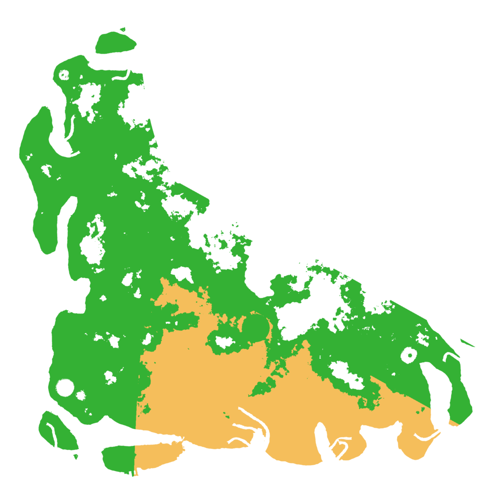 Biome Rust Map: Procedural Map, Size: 5000, Seed: 5687541