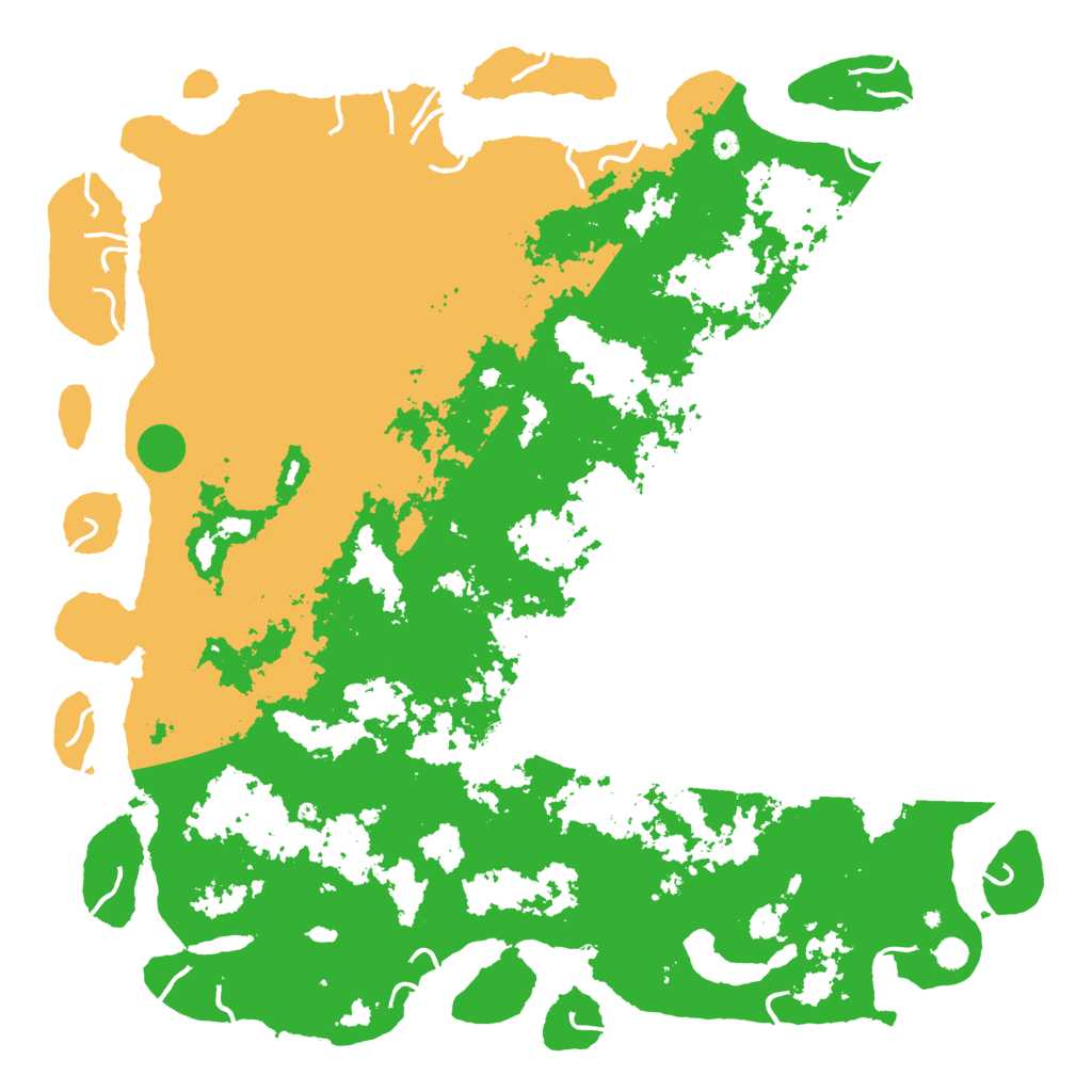 Biome Rust Map: Procedural Map, Size: 6000, Seed: 512