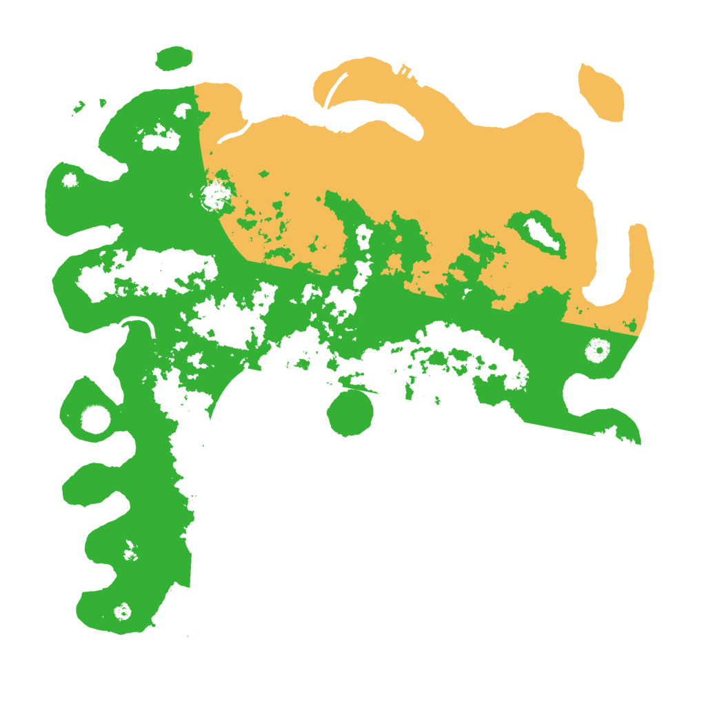 Biome Rust Map: Procedural Map, Size: 4350, Seed: 69234369