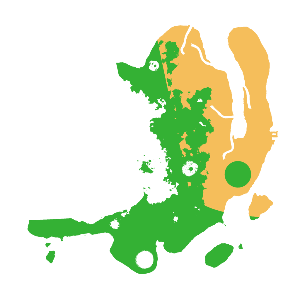 Biome Rust Map: Procedural Map, Size: 3000, Seed: 1530777717