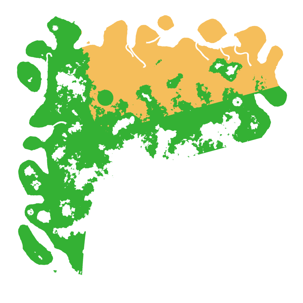 Biome Rust Map: Procedural Map, Size: 5000, Seed: 509147958