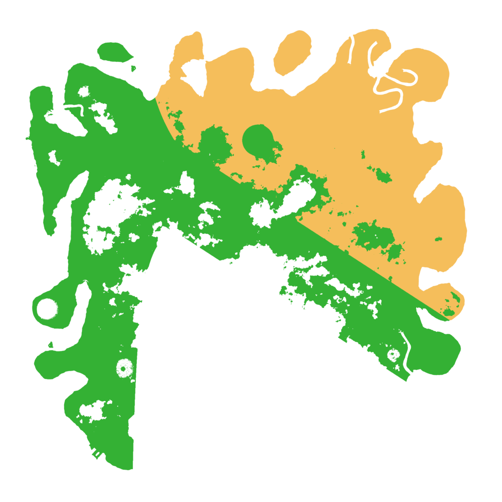 Biome Rust Map: Procedural Map, Size: 4250, Seed: 10012