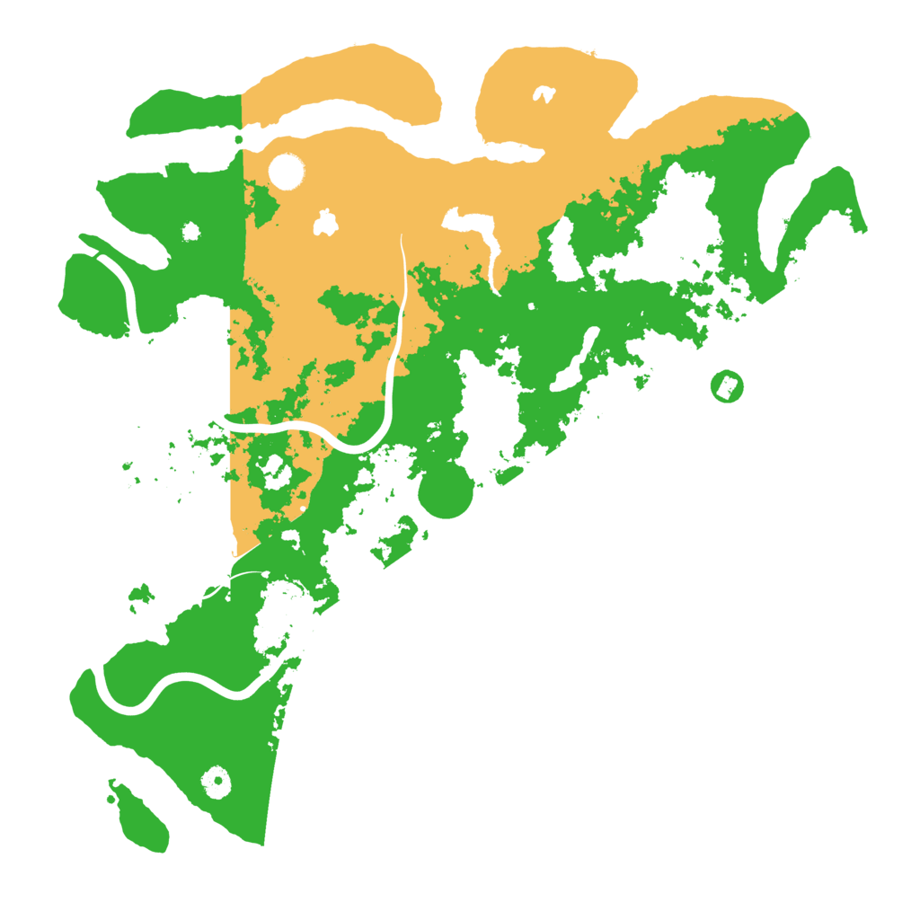 Biome Rust Map: Procedural Map, Size: 4500, Seed: 1675790208