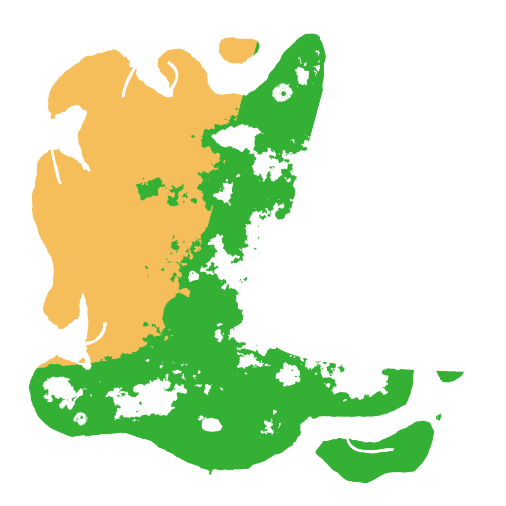 Biome Rust Map: Procedural Map, Size: 4100, Seed: 74632