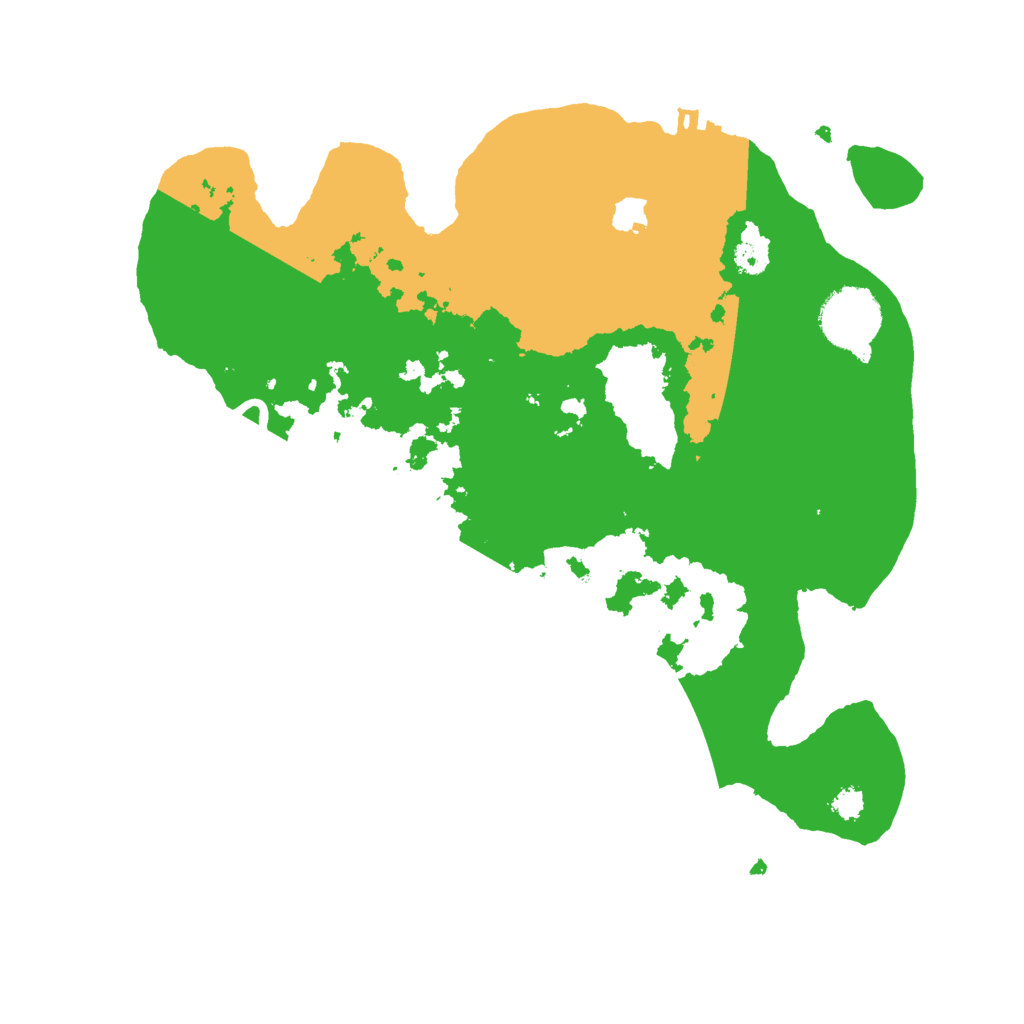 Biome Rust Map: Procedural Map, Size: 3000, Seed: 1470158840