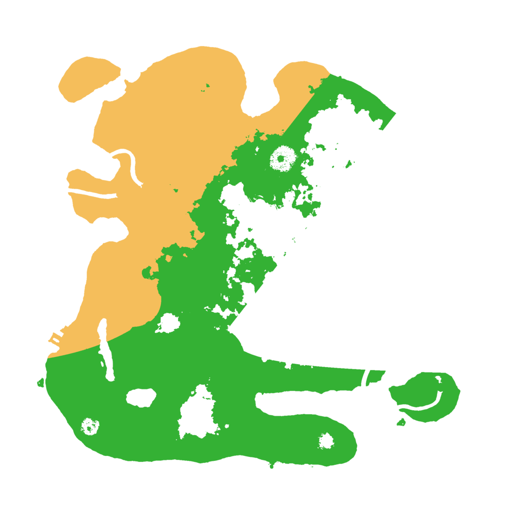 Biome Rust Map: Procedural Map, Size: 3000, Seed: 4027