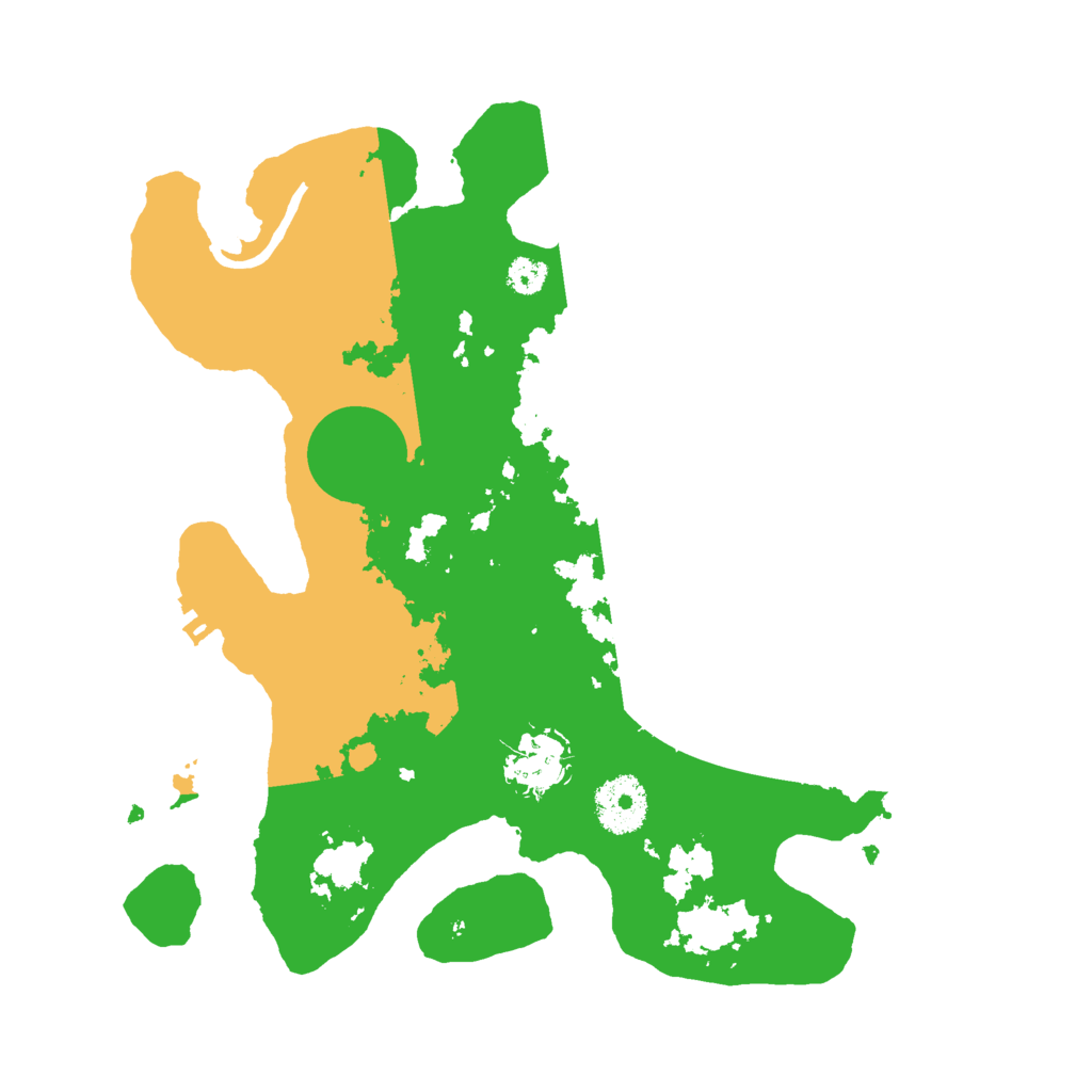 Biome Rust Map: Procedural Map, Size: 3000, Seed: 1482980337