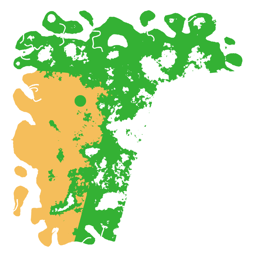 Biome Rust Map: Procedural Map, Size: 6000, Seed: 757534477