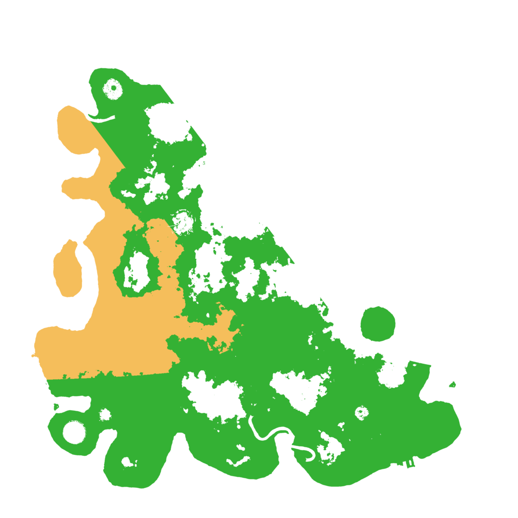 Biome Rust Map: Procedural Map, Size: 4000, Seed: 528789