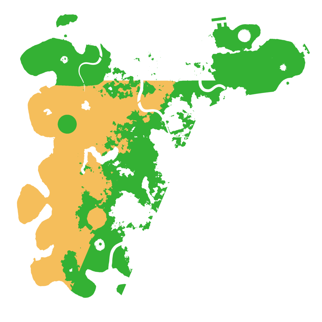 Biome Rust Map: Procedural Map, Size: 4501, Seed: 800698464