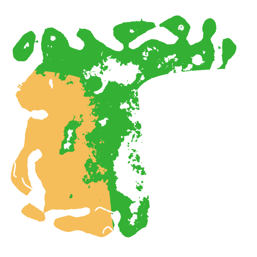 Biome Rust Map: Procedural Map, Size: 4500, Seed: 48953