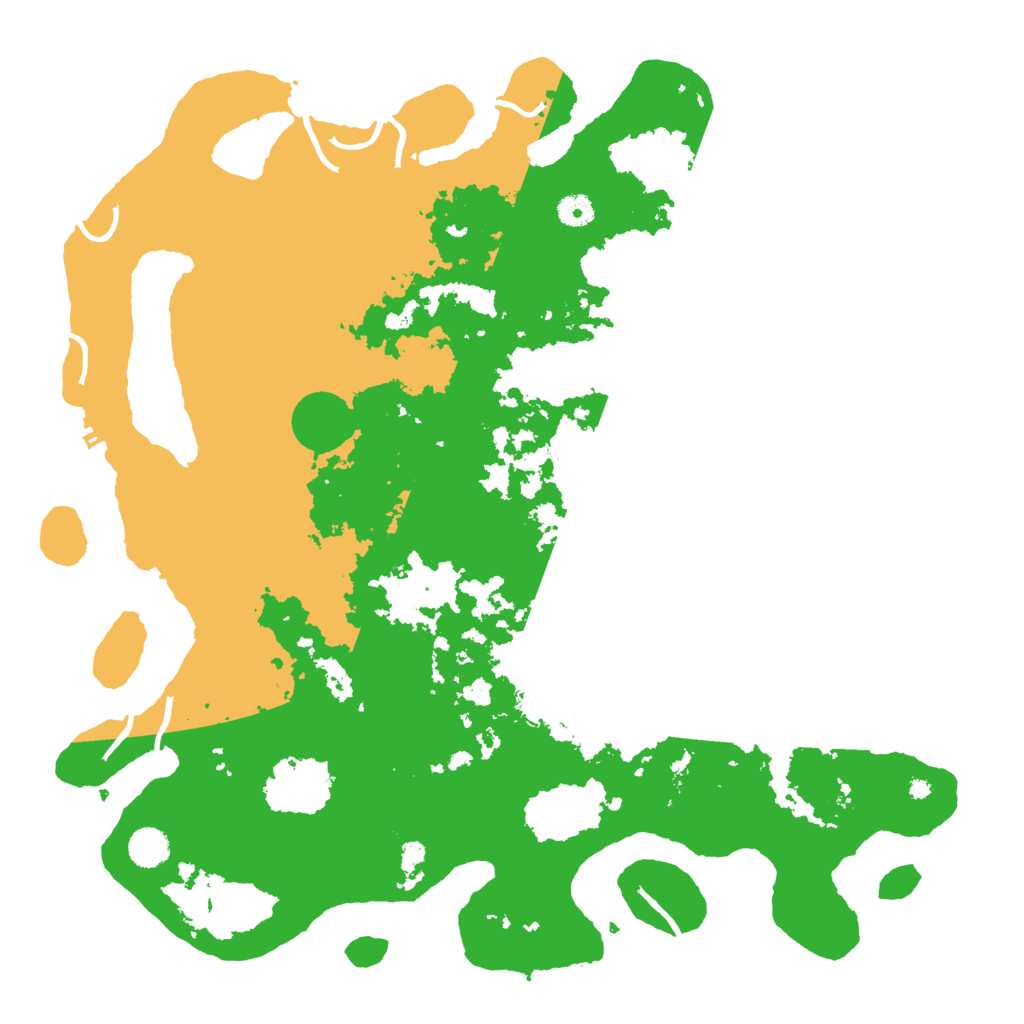 Biome Rust Map: Procedural Map, Size: 4500, Seed: 453729