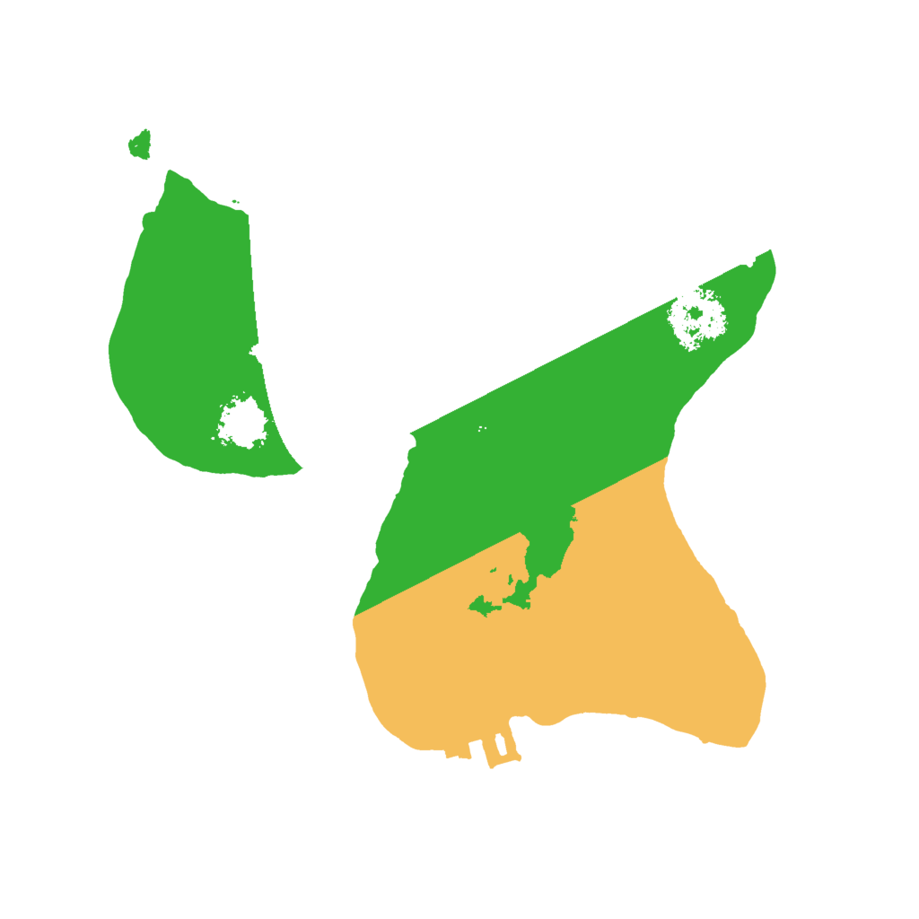 Biome Rust Map: Procedural Map, Size: 1700, Seed: 2004