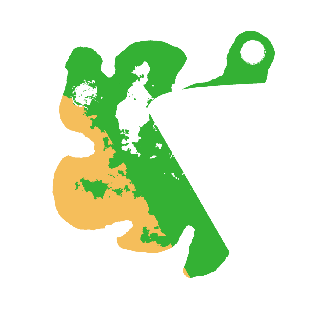 Biome Rust Map: Barren, Size: 2300, Seed: 420