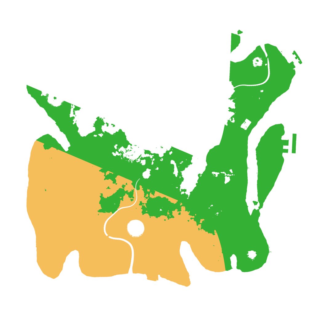 Biome Rust Map: Procedural Map, Size: 3250, Seed: 75421324