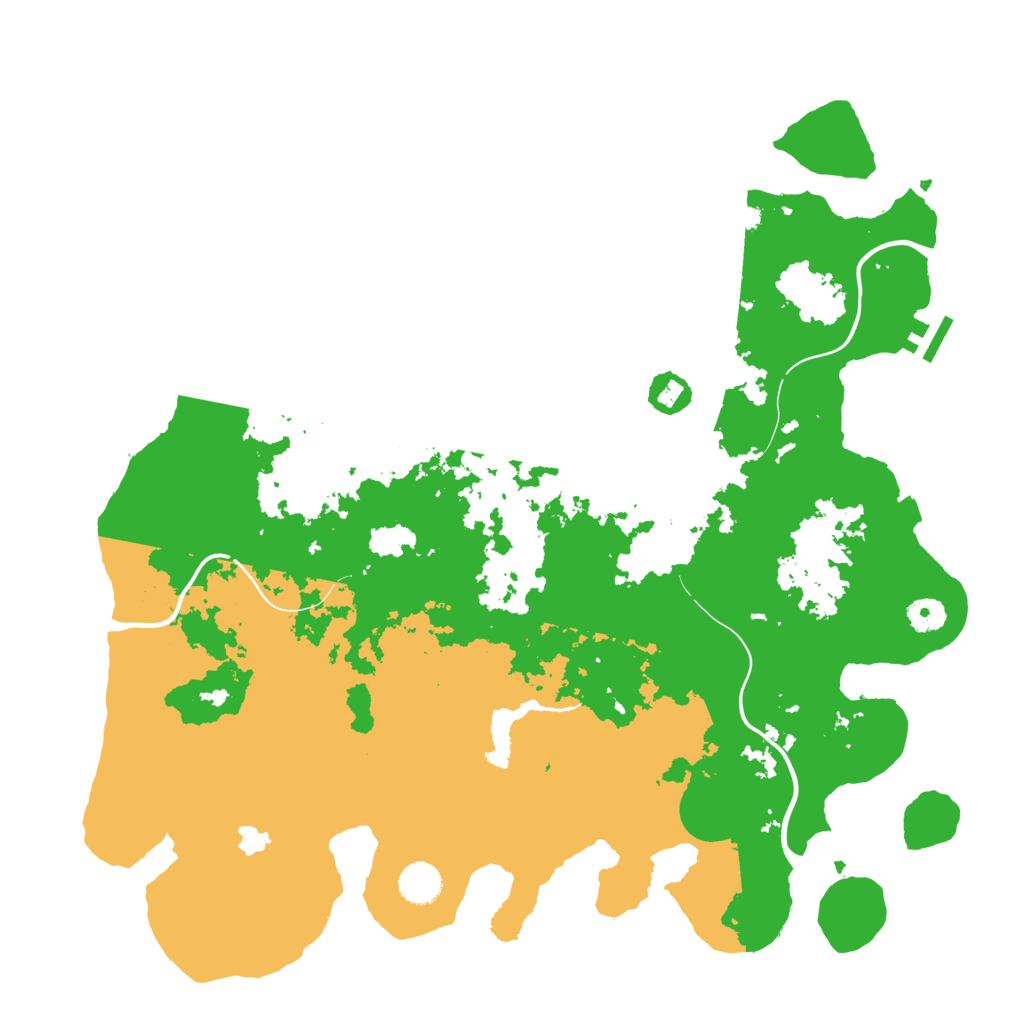 Biome Rust Map: Procedural Map, Size: 4250, Seed: 1053068583