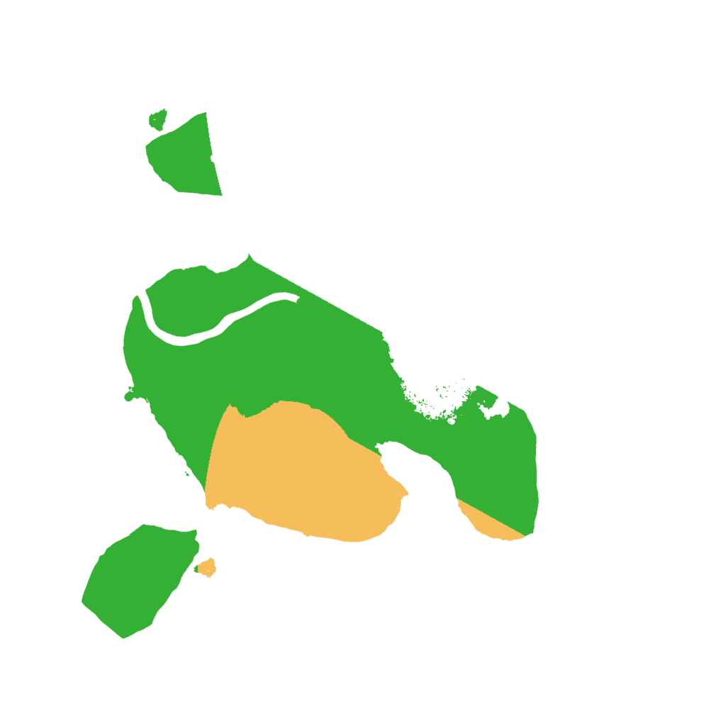 Biome Rust Map: Procedural Map, Size: 1800, Seed: 45106