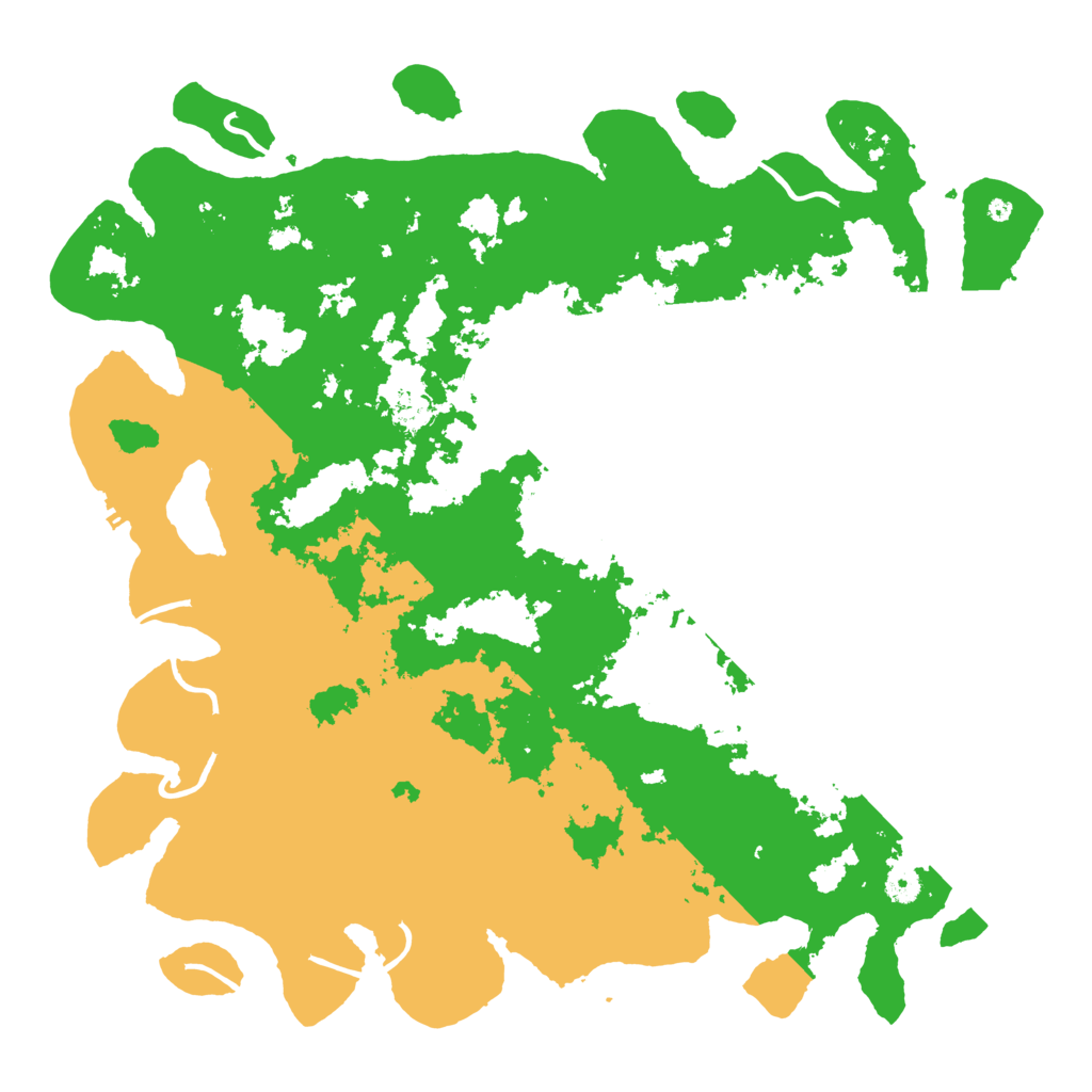 Biome Rust Map: Procedural Map, Size: 4800, Seed: 605149062