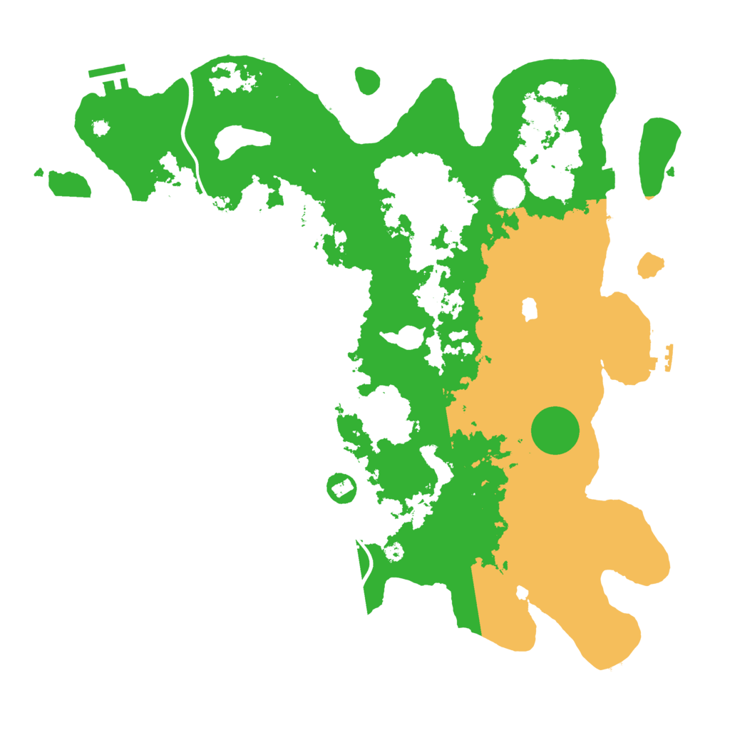 Biome Rust Map: Procedural Map, Size: 4000, Seed: 886242872