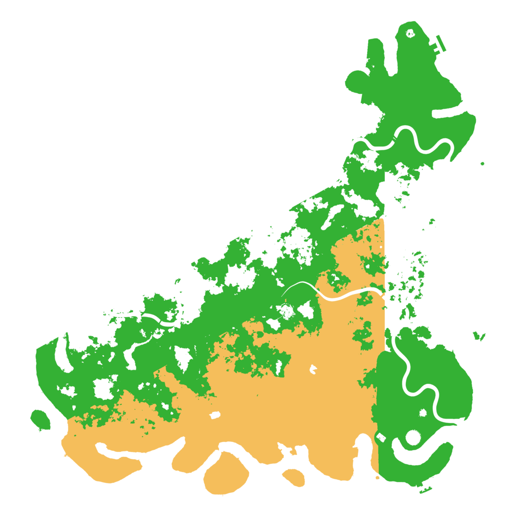 Biome Rust Map: Procedural Map, Size: 6000, Seed: 1908527363