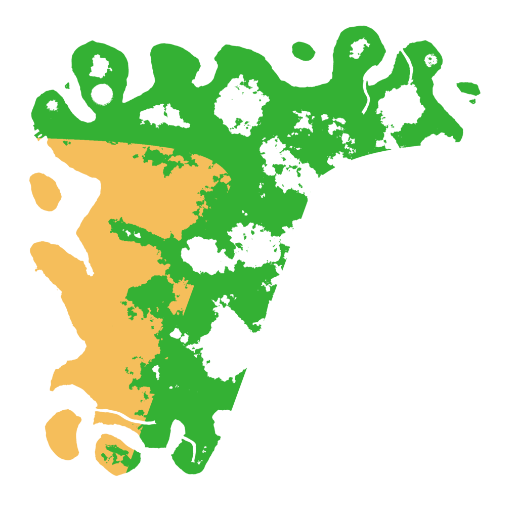 Biome Rust Map: Procedural Map, Size: 4300, Seed: 58245557