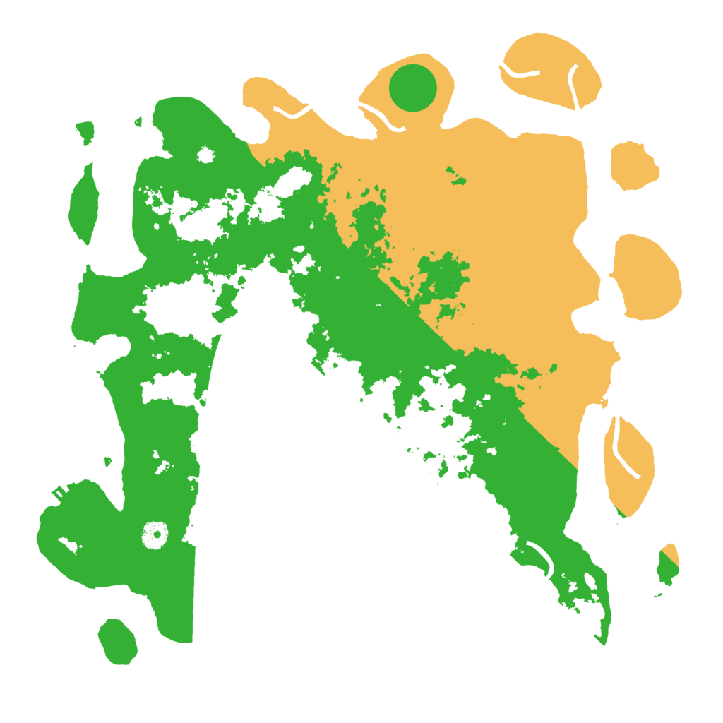 Biome Rust Map: Procedural Map, Size: 4000, Seed: 38428