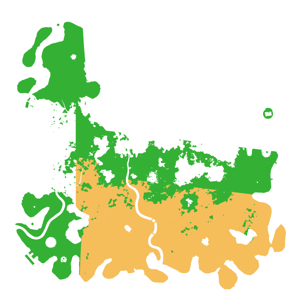 Biome Rust Map: Procedural Map, Size: 5000, Seed: 22820856