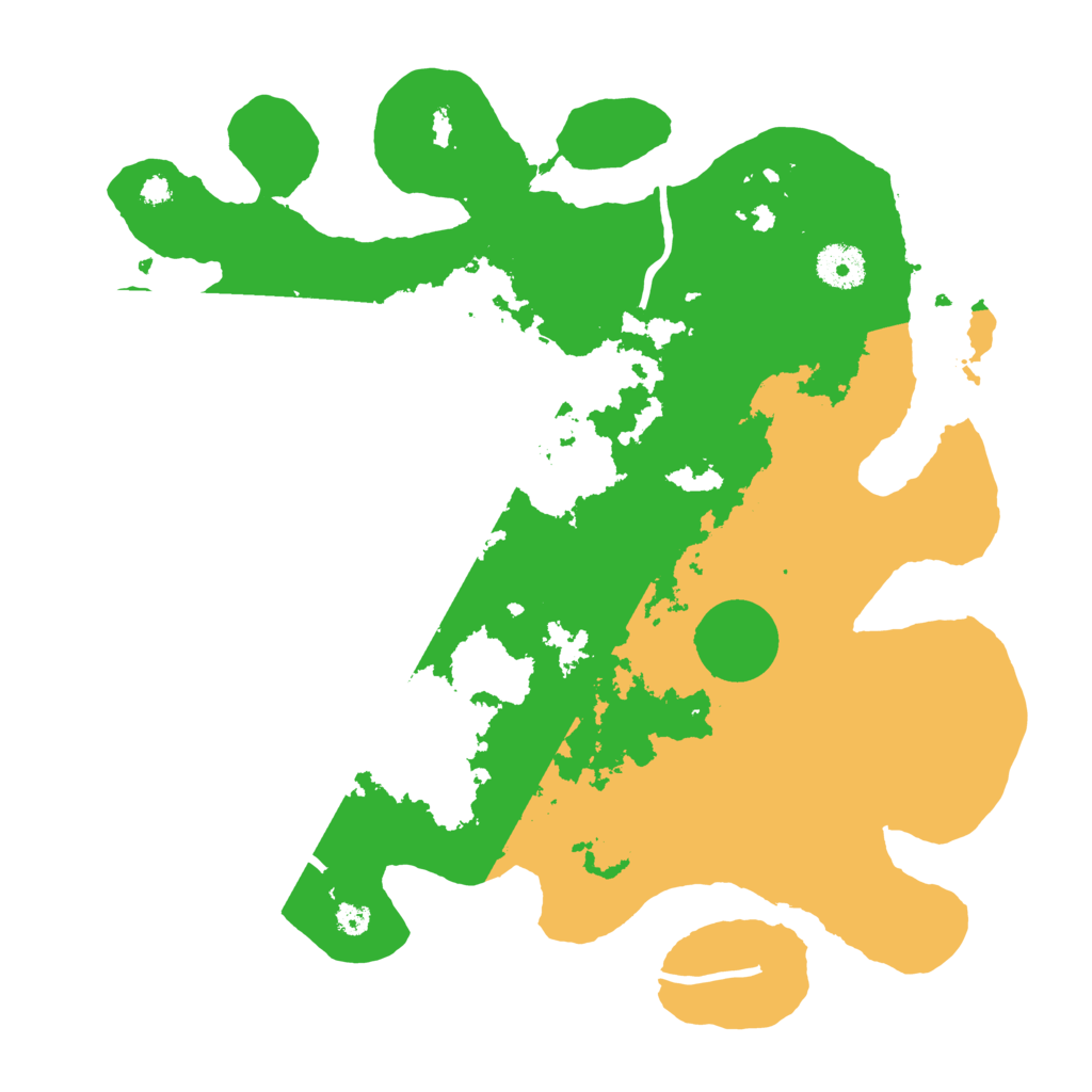 Biome Rust Map: Procedural Map, Size: 3500, Seed: 13899648