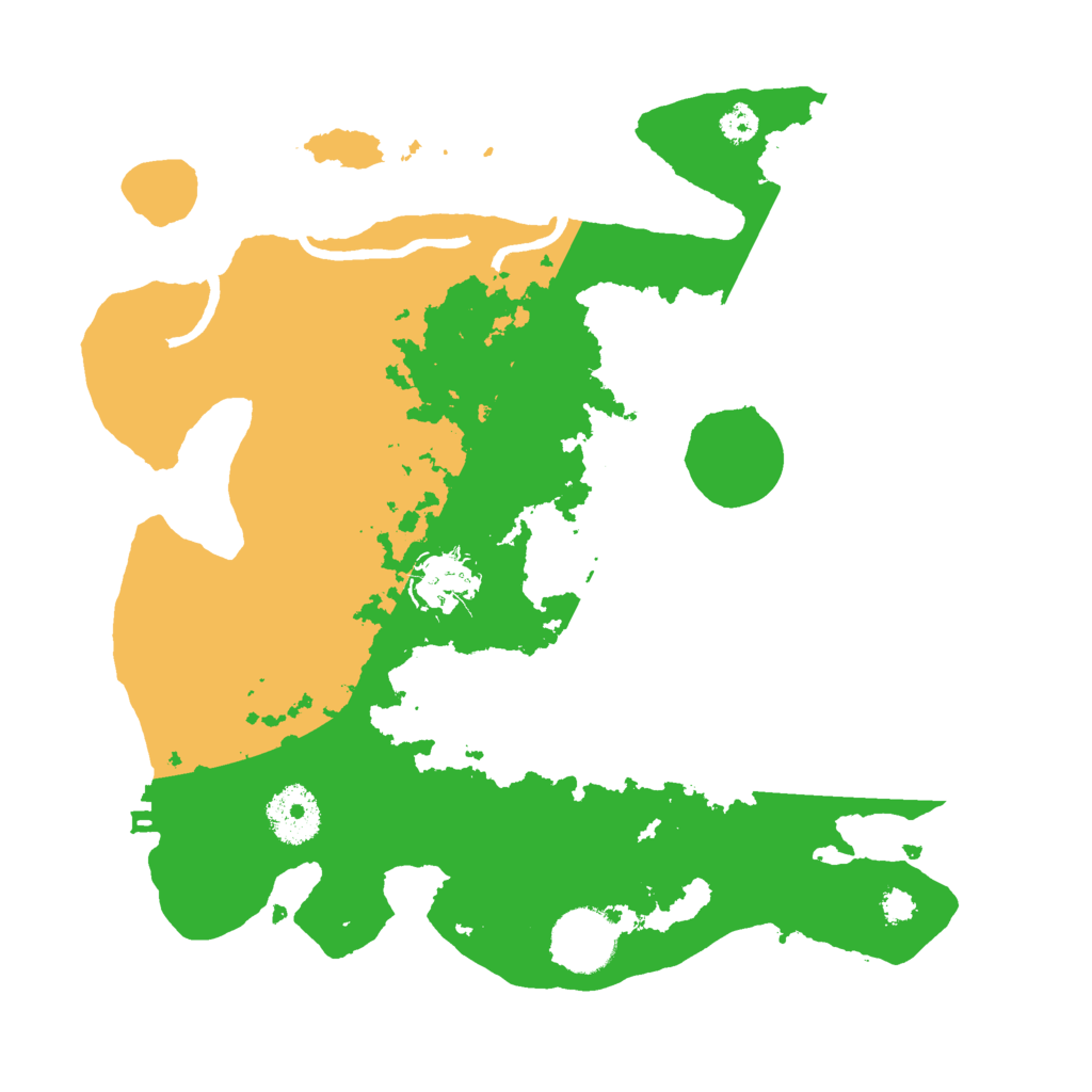 Biome Rust Map: Procedural Map, Size: 3000, Seed: 2453407