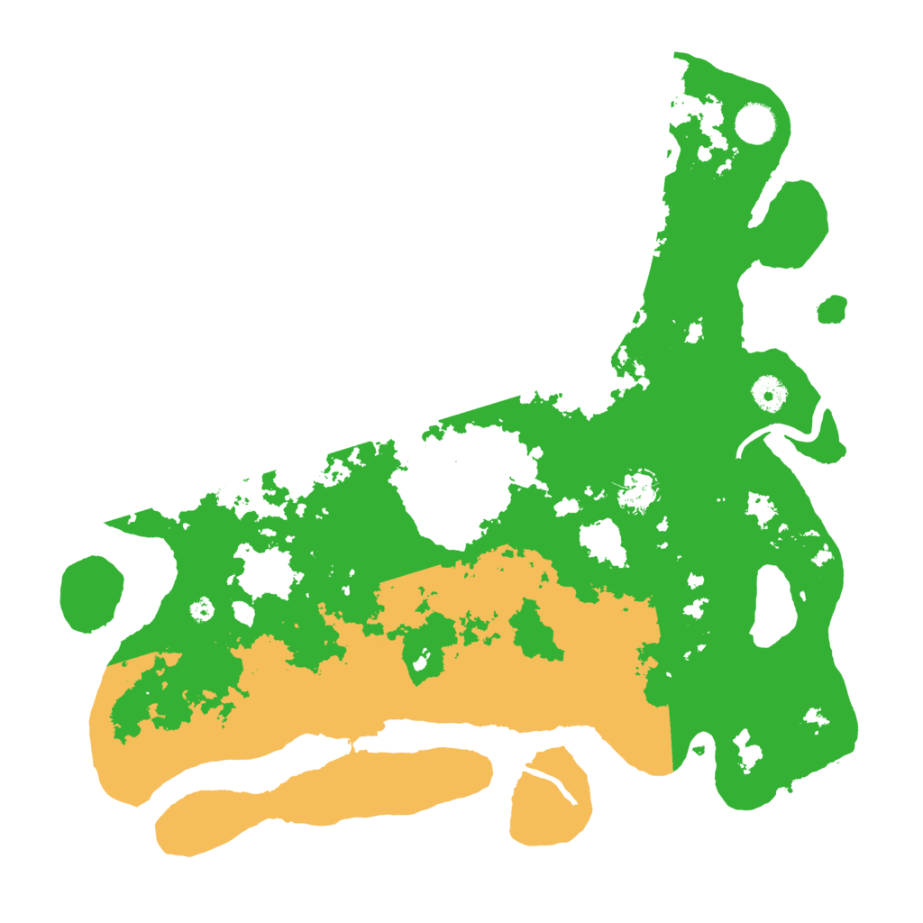 Biome Rust Map: Procedural Map, Size: 4000, Seed: 293505