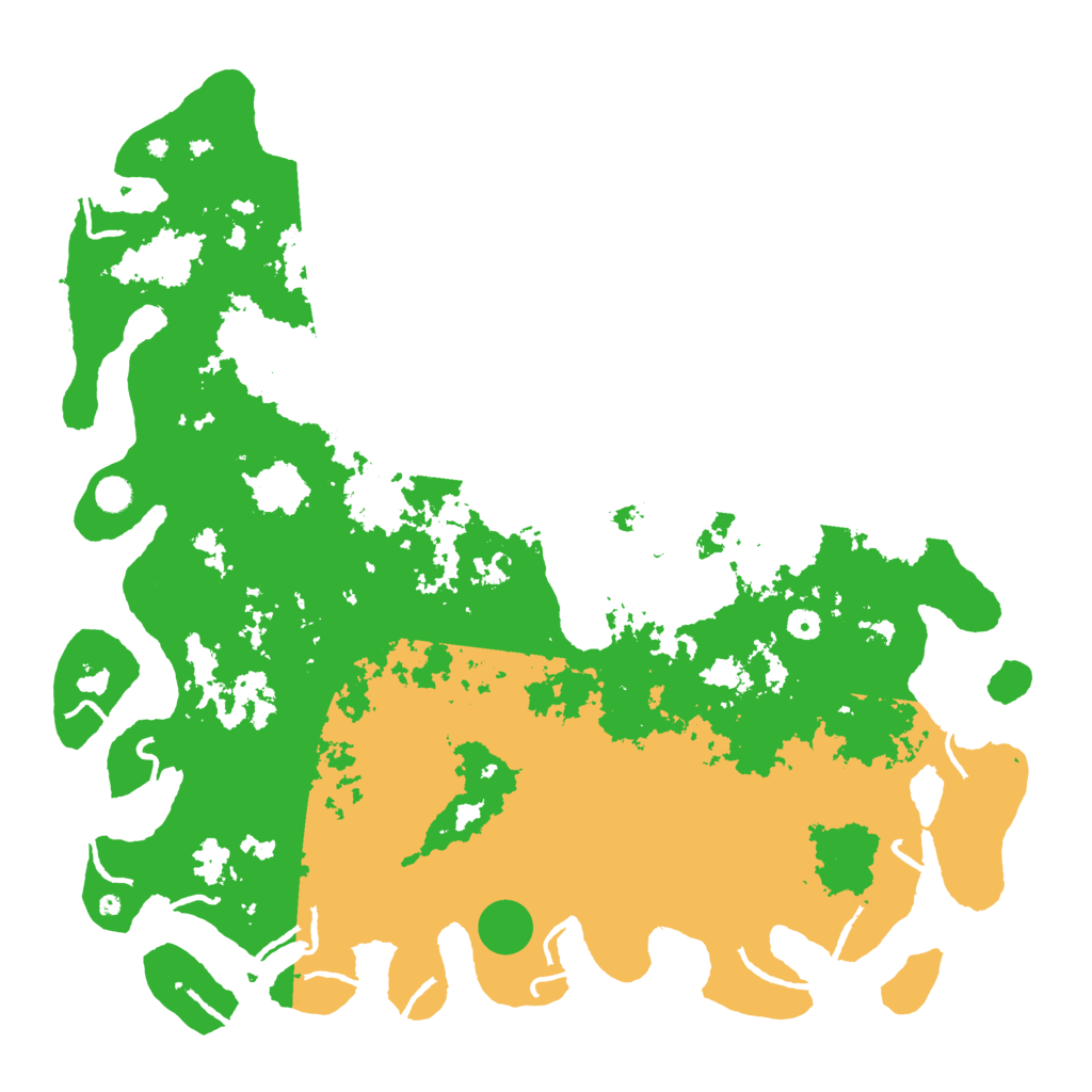 Biome Rust Map: Procedural Map, Size: 5250, Seed: 2147483645